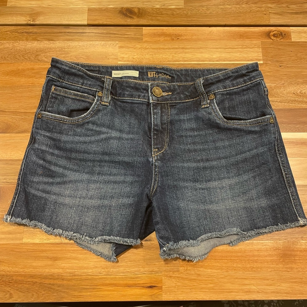 Kut from the Kloth High Rise Denim Shorts Size 6